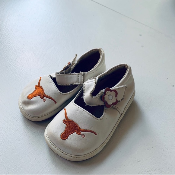 🇺🇸UT Univ Texas Baby Shoes Team Squeaks 5 - Picture 3 of 11